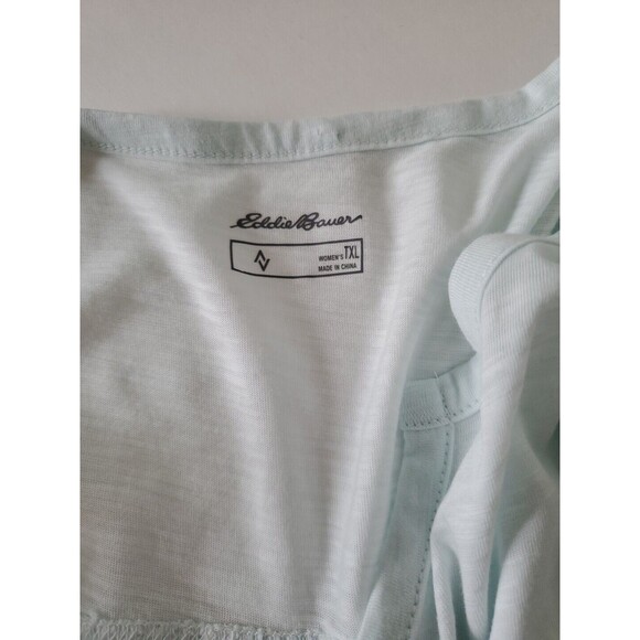 Eddie Bauer Green Gate Check Collection Sleeveless Nightgown Womens XL Tall - Picture 5 of 7